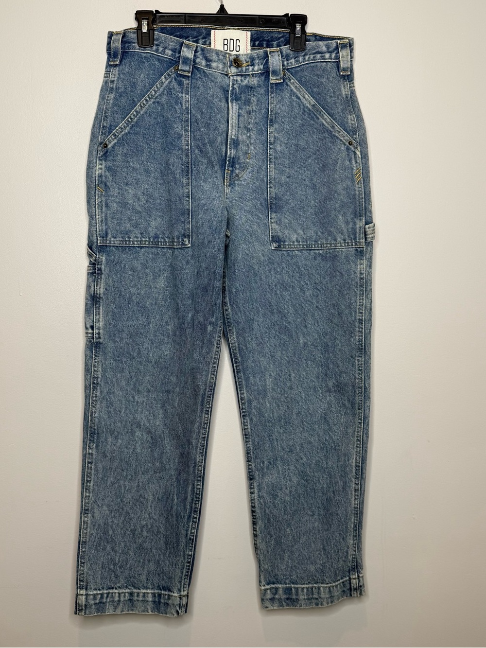 BDG Jeans Mens 32 x 30 Carpenter Workpant Fit Denim Hammer Loop